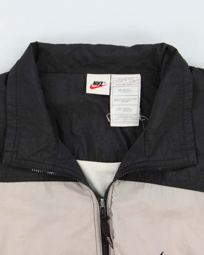 Vintage 1990s Nike Big Swoosh Classic Shell Windbreaker Jacket - L