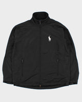 Vintage Y2K 00s Polo Golf Ralph Lauren Big Pony Fleece Lined Shell Harrington Jacket - L