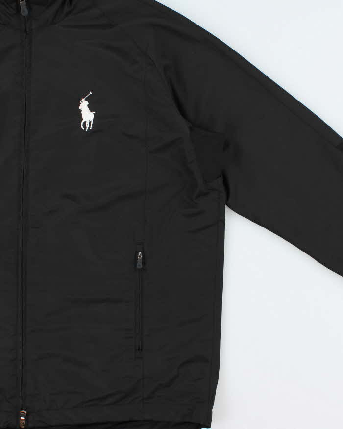 Vintage Y2K 00s Polo Golf Ralph Lauren Big Pony Fleece Lined Shell Harrington Jacket - L