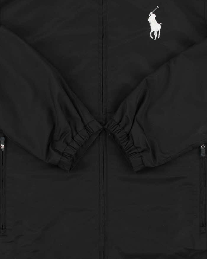 Vintage Y2K 00s Polo Golf Ralph Lauren Big Pony Fleece Lined Shell Harrington Jacket - L