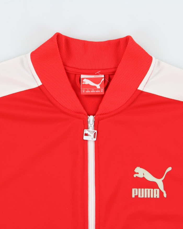 Vintage Y2K 00s Puma Classic Track Bomber Jacket - M