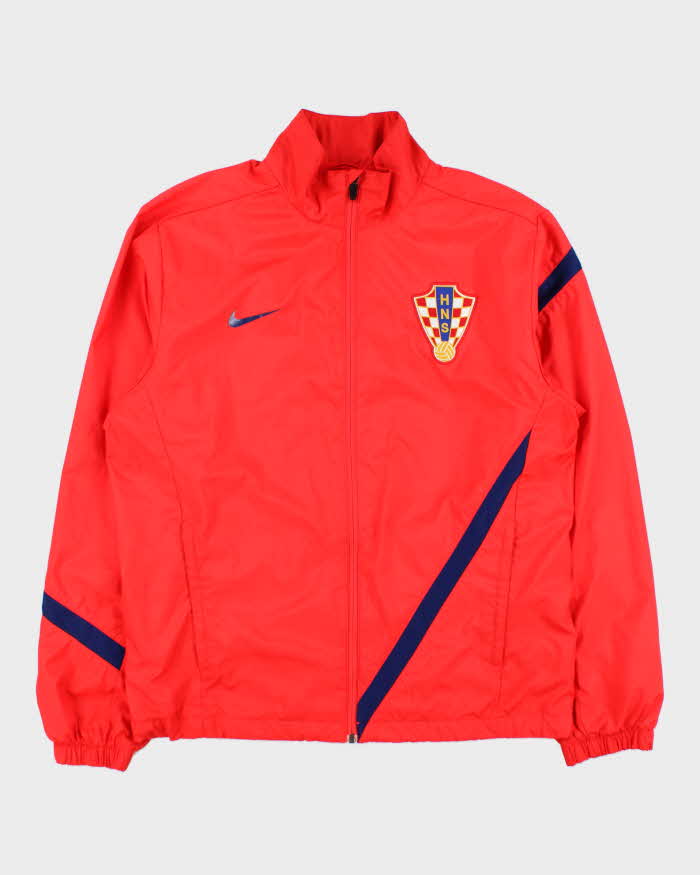 Vintage 2012 Nike Croatia National Team UEFA Euros Shell Training Jacket - M