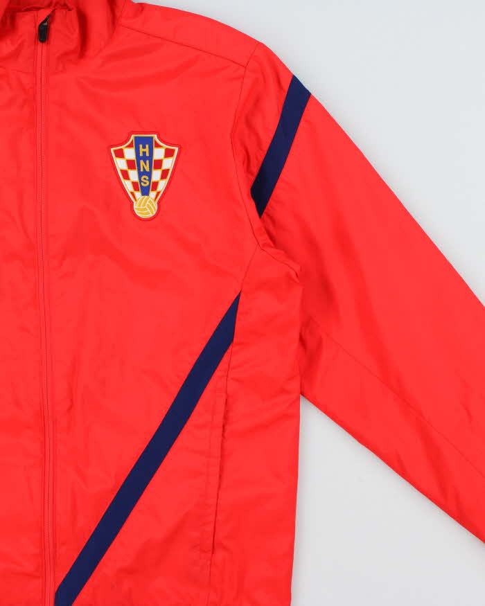 Vintage 2012 Nike Croatia National Team UEFA Euros Shell Training Jacket - M