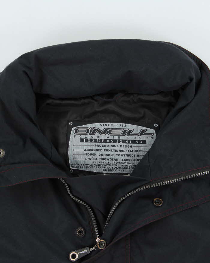 Vintage 1990s O'Neill Polar Air Corps Quarter-Zip Shell Snowboarding Jacket - XL
