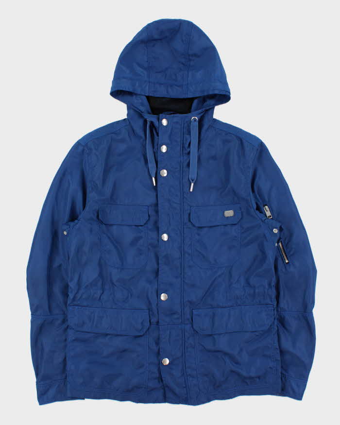 Vintage Y2K 00s Diesel Satin Shell Outdoor Utility Jacket - M