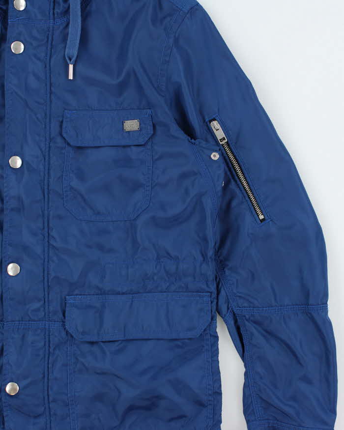 Vintage Y2K 00s Diesel Satin Shell Outdoor Utility Jacket - M