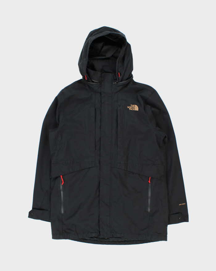 Vintage The North Face Black/Bronze Canvas Shell DryVent Technical Jacket -