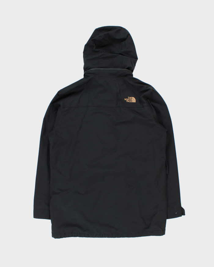 Vintage The North Face Black/Bronze Canvas Shell DryVent Technical Jacket -