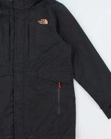 Vintage The North Face Black/Bronze Canvas Shell DryVent Technical Jacket -