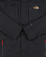 Vintage The North Face Black/Bronze Canvas Shell DryVent Technical Jacket -