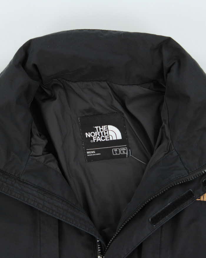 Vintage The North Face Black/Bronze Canvas Shell DryVent Technical Jacket -