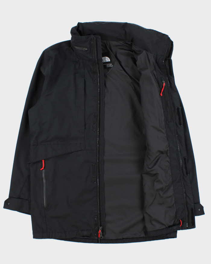 Vintage The North Face Black/Bronze Canvas Shell DryVent Technical Jacket -