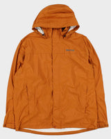 Marmot Tan Brown Lightweight Shell Waterproof Technical Jacket - XL