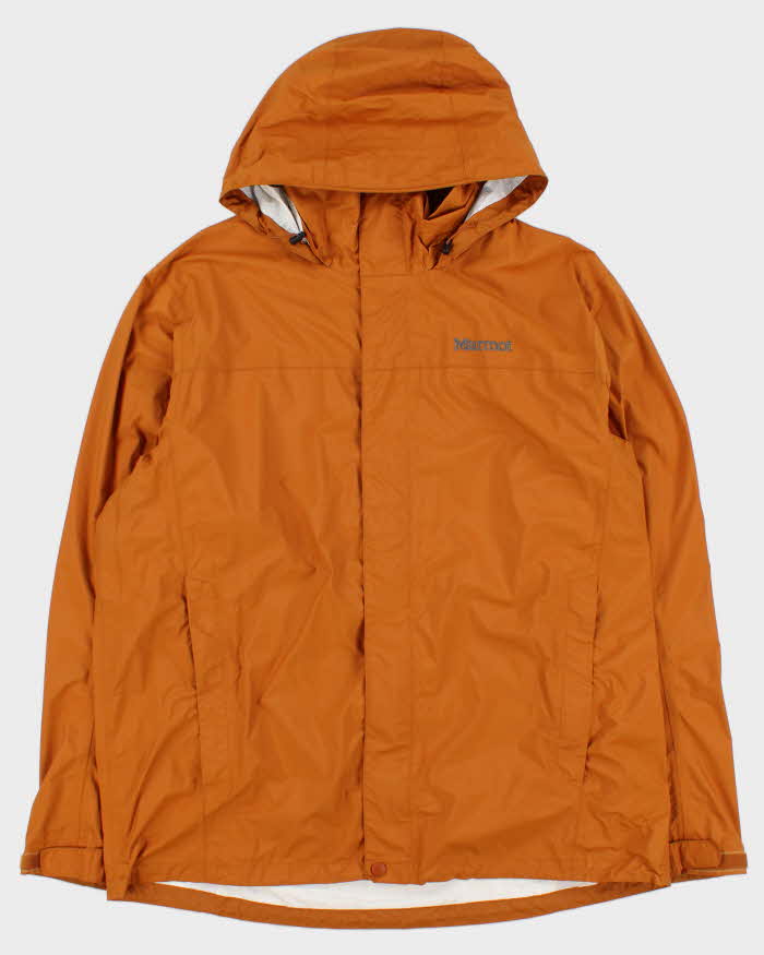 Marmot Tan Brown Lightweight Shell Waterproof Technical Jacket - XL