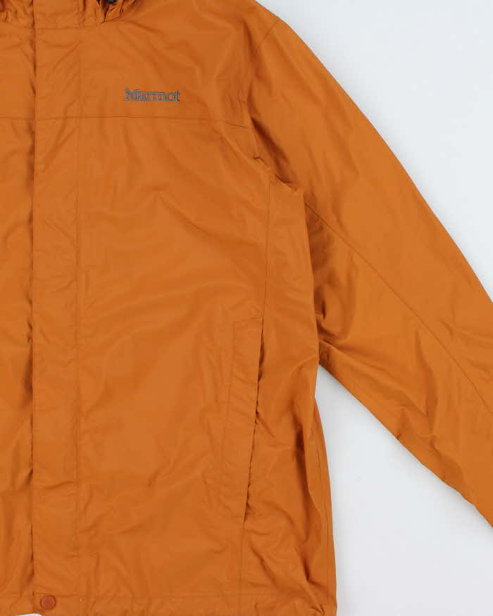 Marmot Tan Brown Lightweight Shell Waterproof Technical Jacket - XL