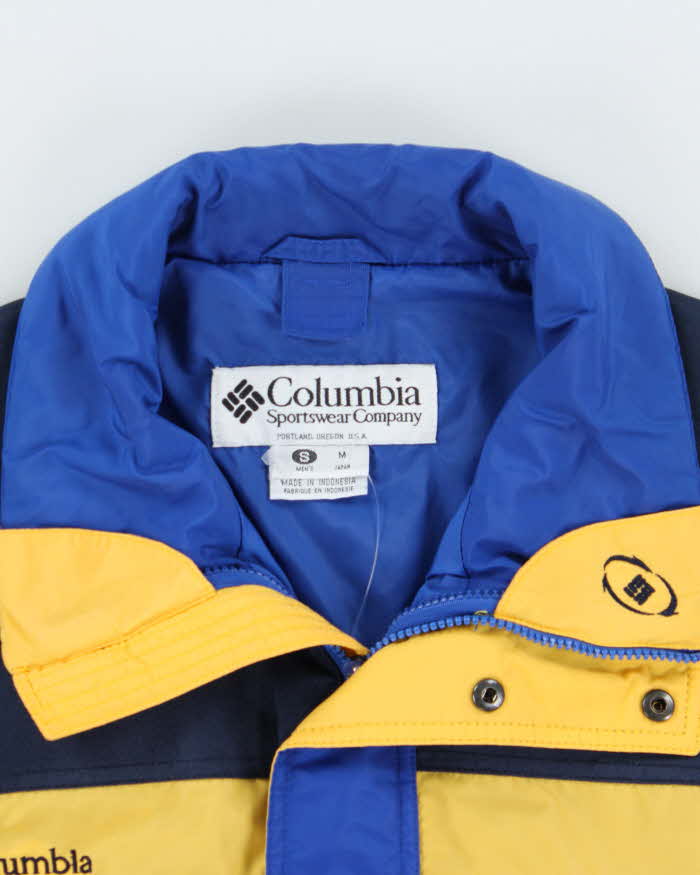 Vintage Y2K 00s Columbia Bugaboo Colourblock Waterproof Funnel-Neck Technical Jacket - S