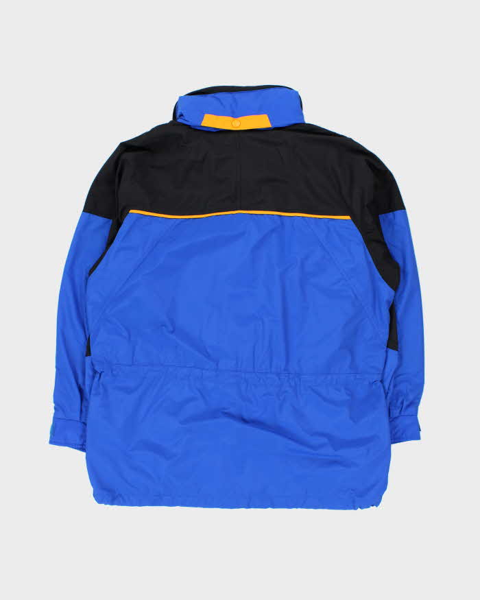 Vintage Y2K 00s Columbia Colourblock Waterproof Shell Funnel-Neck Technical Jacket - L