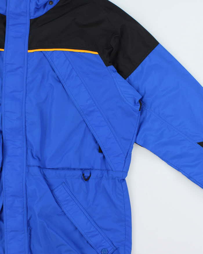 Vintage Y2K 00s Columbia Colourblock Waterproof Shell Funnel-Neck Technical Jacket - L