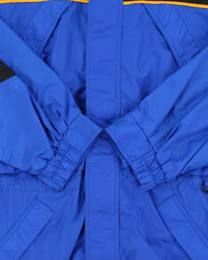 Vintage Y2K 00s Columbia Colourblock Waterproof Shell Funnel-Neck Technical Jacket - L