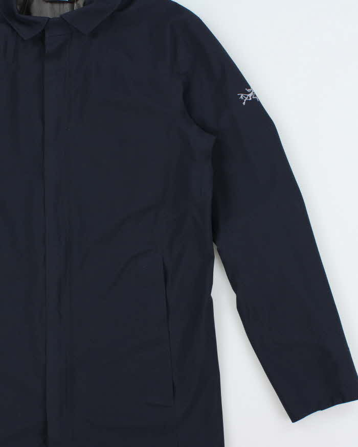 SS2016 Arc'teryx Navy Sample 'Alpine' Soft Shell Gore-Tex Technical Parka - M