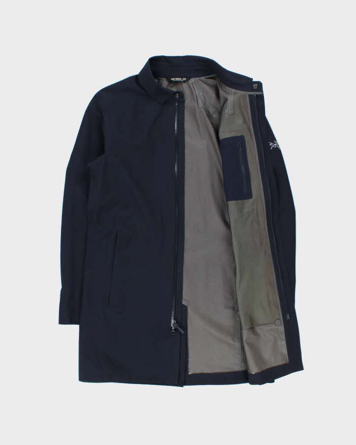 SS2016 Arc'teryx Navy Sample 'Alpine' Soft Shell Gore-Tex Technical Parka - M