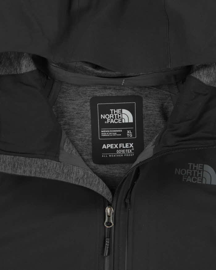 The North Face Black Apex-Flex Shell Gore-Tex Technical Jacket - XL