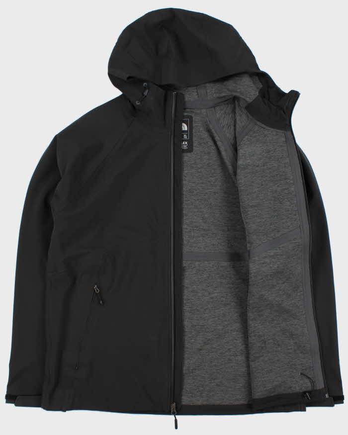 The North Face Black Apex-Flex Shell Gore-Tex Technical Jacket - XL