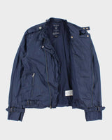 Vintage Y2K 00s Guess Shell Cafe Racer Moto Jacket - M