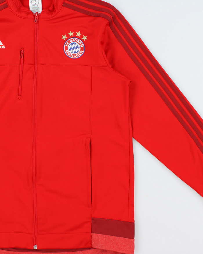 2015-16 Adidas FC Bayern Munich Football Training Track Jacket - M