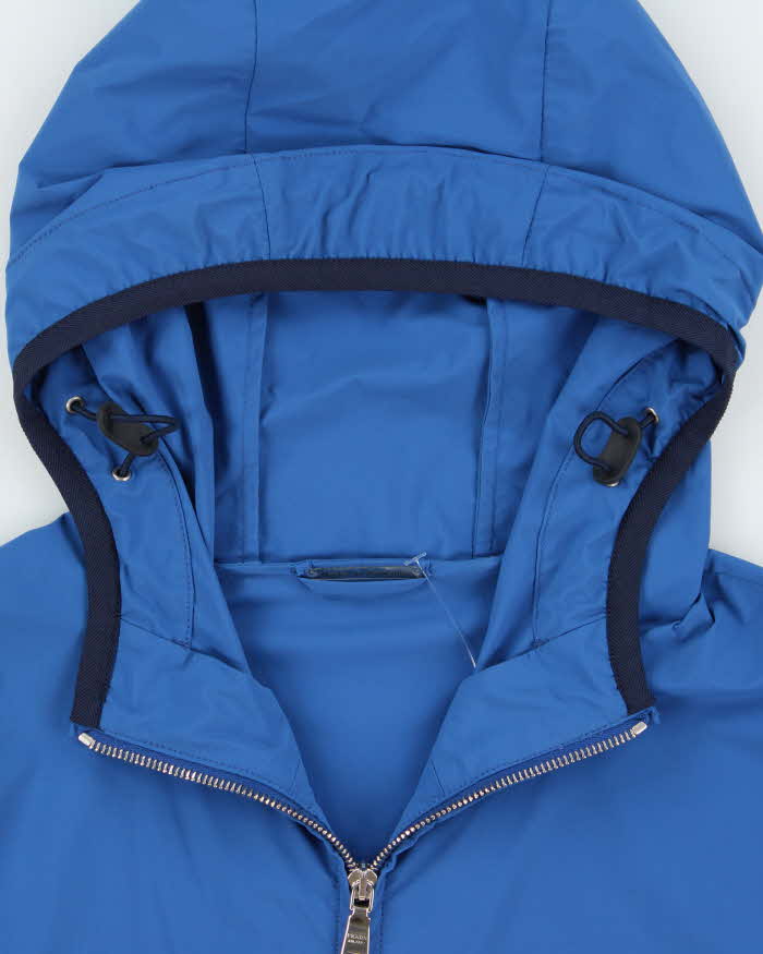 SS2013 Prada Re-Nylon Lightweight Hooded Bomber Jacket - M