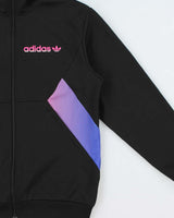 Vintage Adidas Originals Gradient Classic Retro Funnel Neck Track Jacket - S