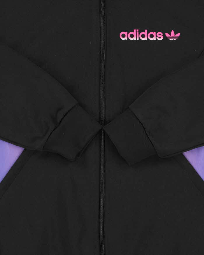 Vintage Adidas Originals Gradient Classic Retro Funnel Neck Track Jacket - S