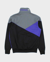 Vintage Adidas Originals Colourblock Trefoil Funnel Neck Track Jacket - S