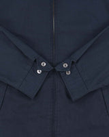 Vintage 1970s Navy Made In Canada Canvas Utility Harrington Jacket - L
