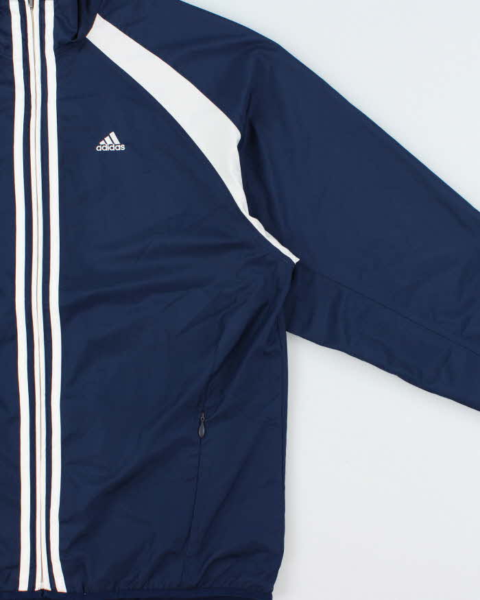 Vintage Y2K 00s Adidas Climaproof Soft Shell Embroidered Windbreaker Jacket - M