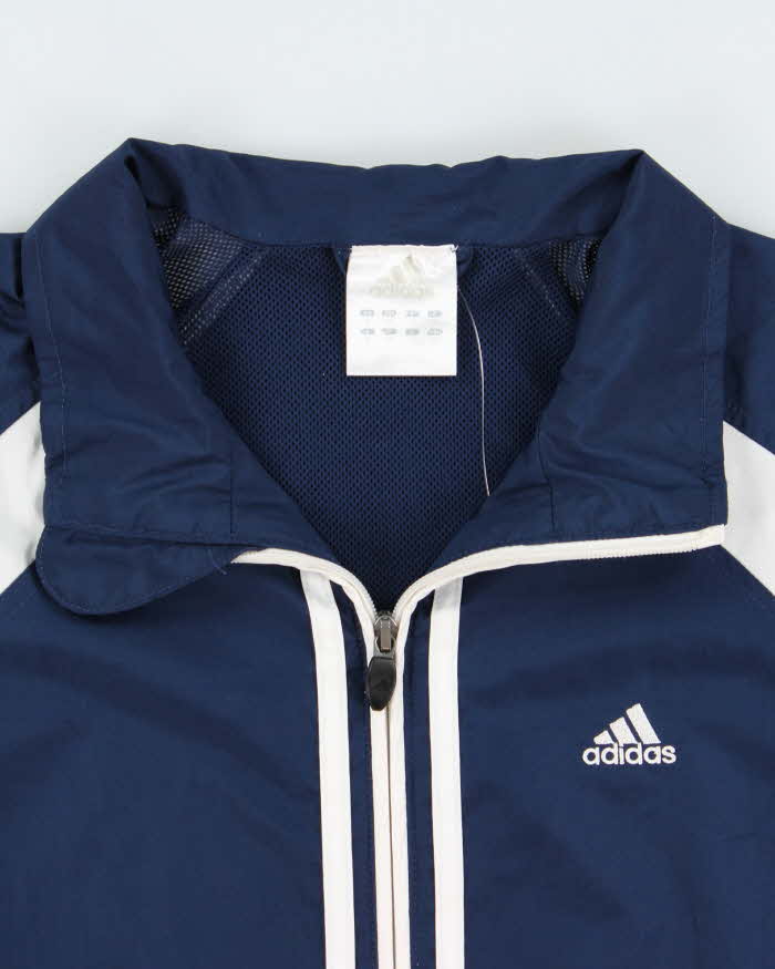 Vintage Y2K 00s Adidas Climaproof Soft Shell Embroidered Windbreaker Jacket - M