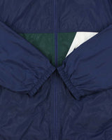 Vintage 1990s Nike Colourblock Embroidered Big Swoosh Shell Windbreaker Jacket - XL
