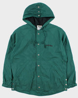 Vintage 1990s Adidas Lightweight Soft Shell Big Logo Waterproof Jacket - S