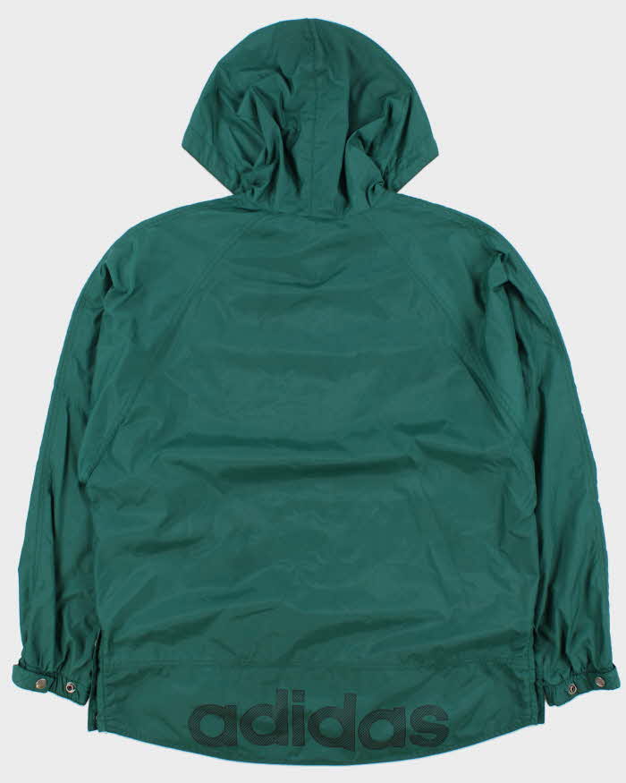 Vintage 1990s Adidas Lightweight Soft Shell Big Logo Waterproof Jacket - S