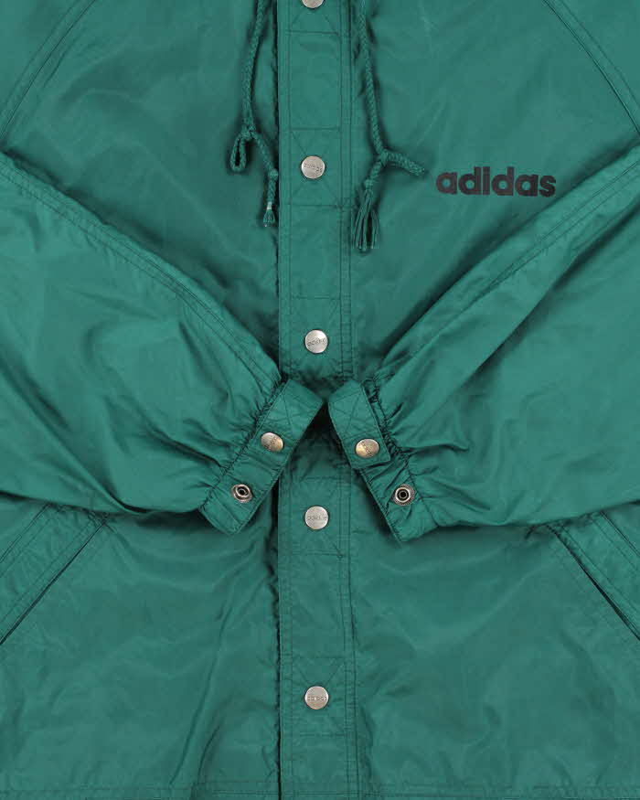 Vintage 1990s Adidas Lightweight Soft Shell Big Logo Waterproof Jacket - S