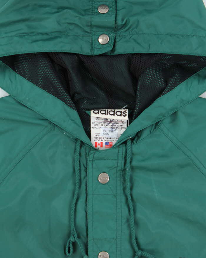 Vintage 1990s Adidas Lightweight Soft Shell Big Logo Waterproof Jacket - S