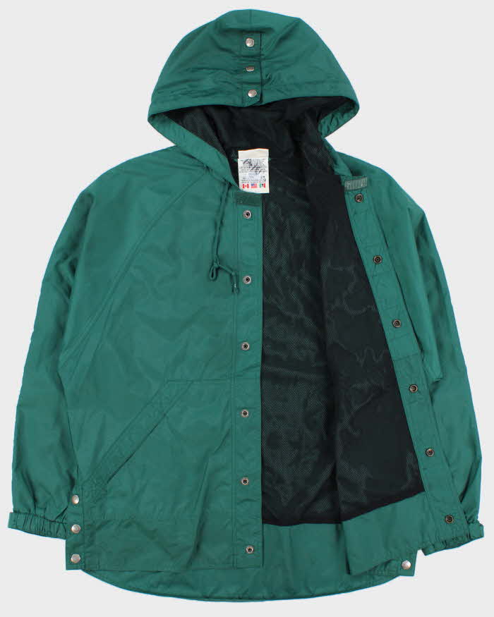 Vintage 1990s Adidas Lightweight Soft Shell Big Logo Waterproof Jacket - S