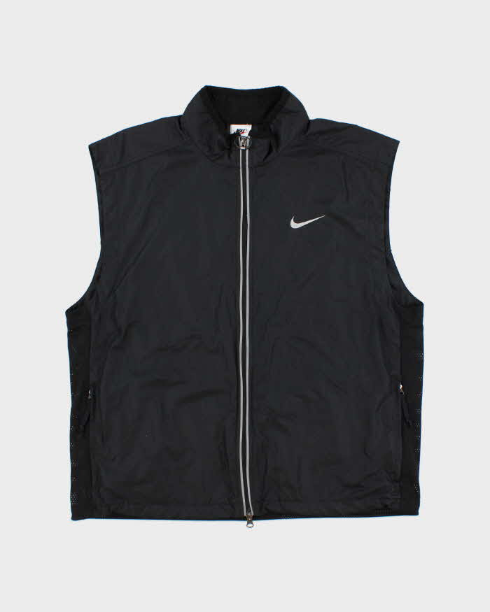 Vintage 1990s Nike 3M Shell Mesh Windbreaker Gilet - XL
