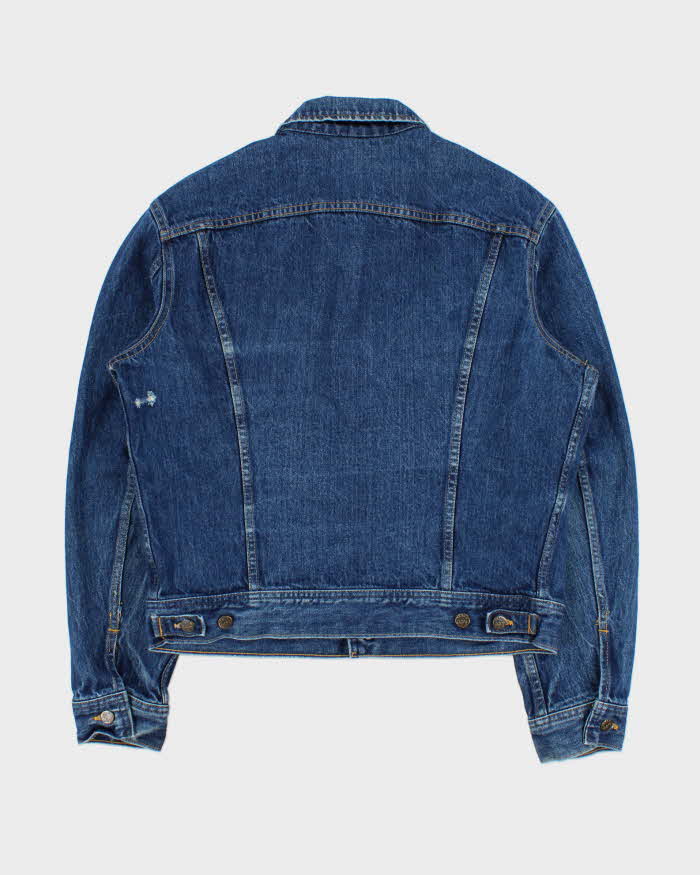 Vintage 1980s Lee Medium Wash Made In Canada Denim Trucker Jacket - L