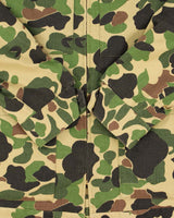 Vintage 1960s Duck Camo Made In USA Canvas Field Hunting Jacket - L