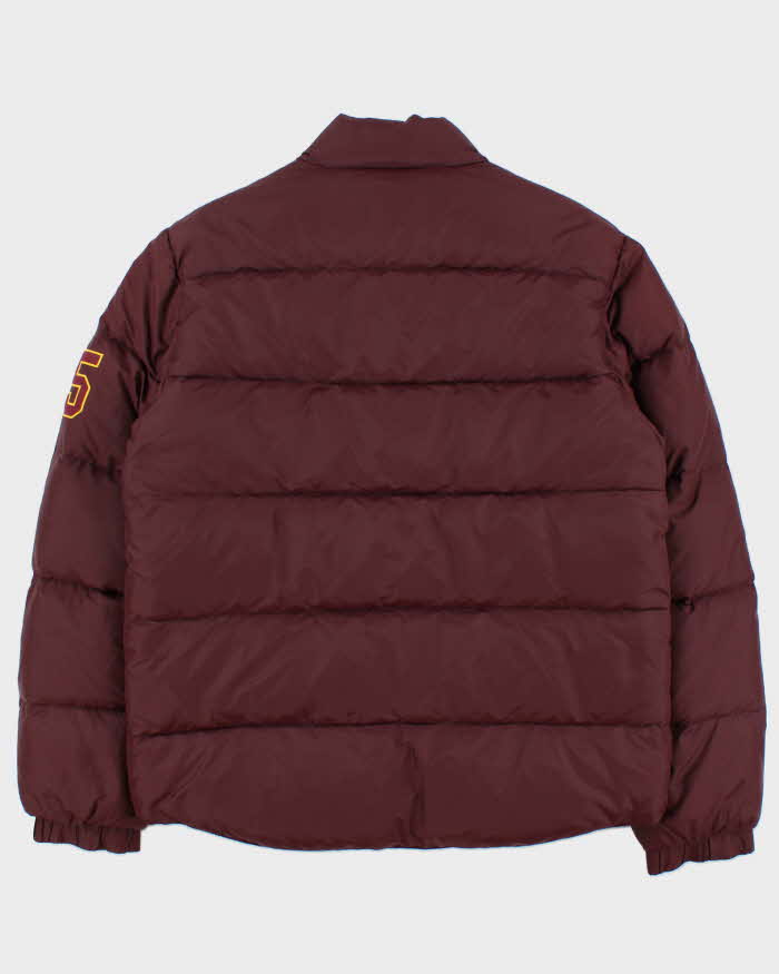 DSWT Vintage Y2K Tommy Hilfiger Varsity Champs Embroidered Goose Down Puffer Jacket - M