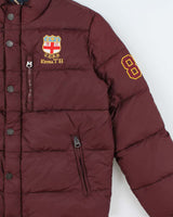 DSWT Vintage Y2K Tommy Hilfiger Varsity Champs Embroidered Goose Down Puffer Jacket - M