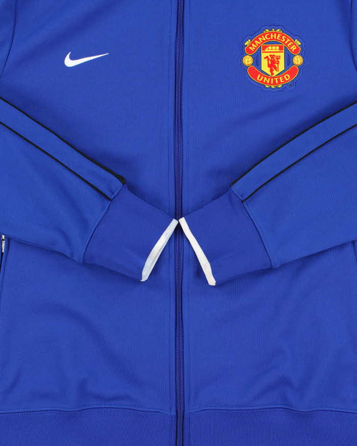 Vintage 2011-12 Nike Manchester United FC Away Football Track Jacket - XL