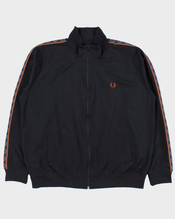 Vintage Fred Perry Heavyweight Taped Satin Track Jacket - XXL