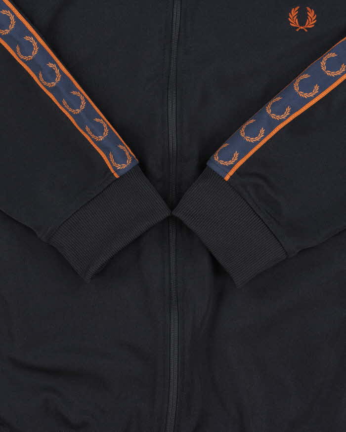 Vintage Fred Perry Heavyweight Taped Satin Track Jacket - XXL